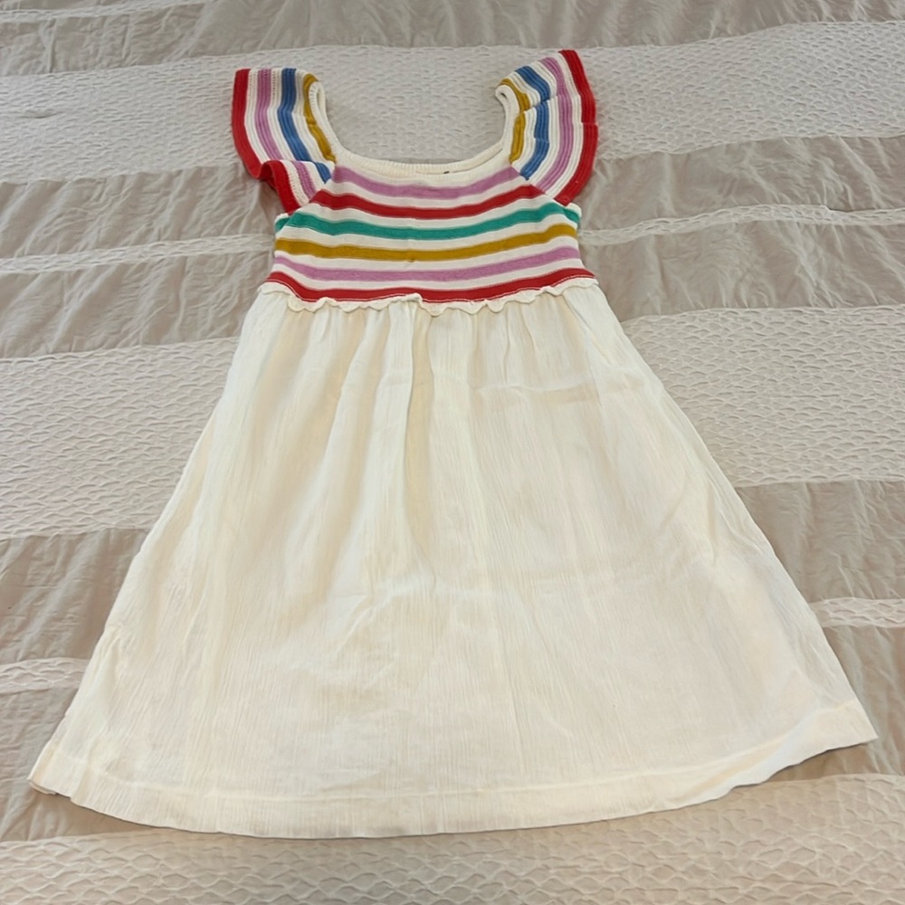 J.Crew crew cuts sweater and linen dress